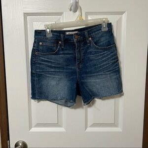 Madewell women's cut off shorts sz 26